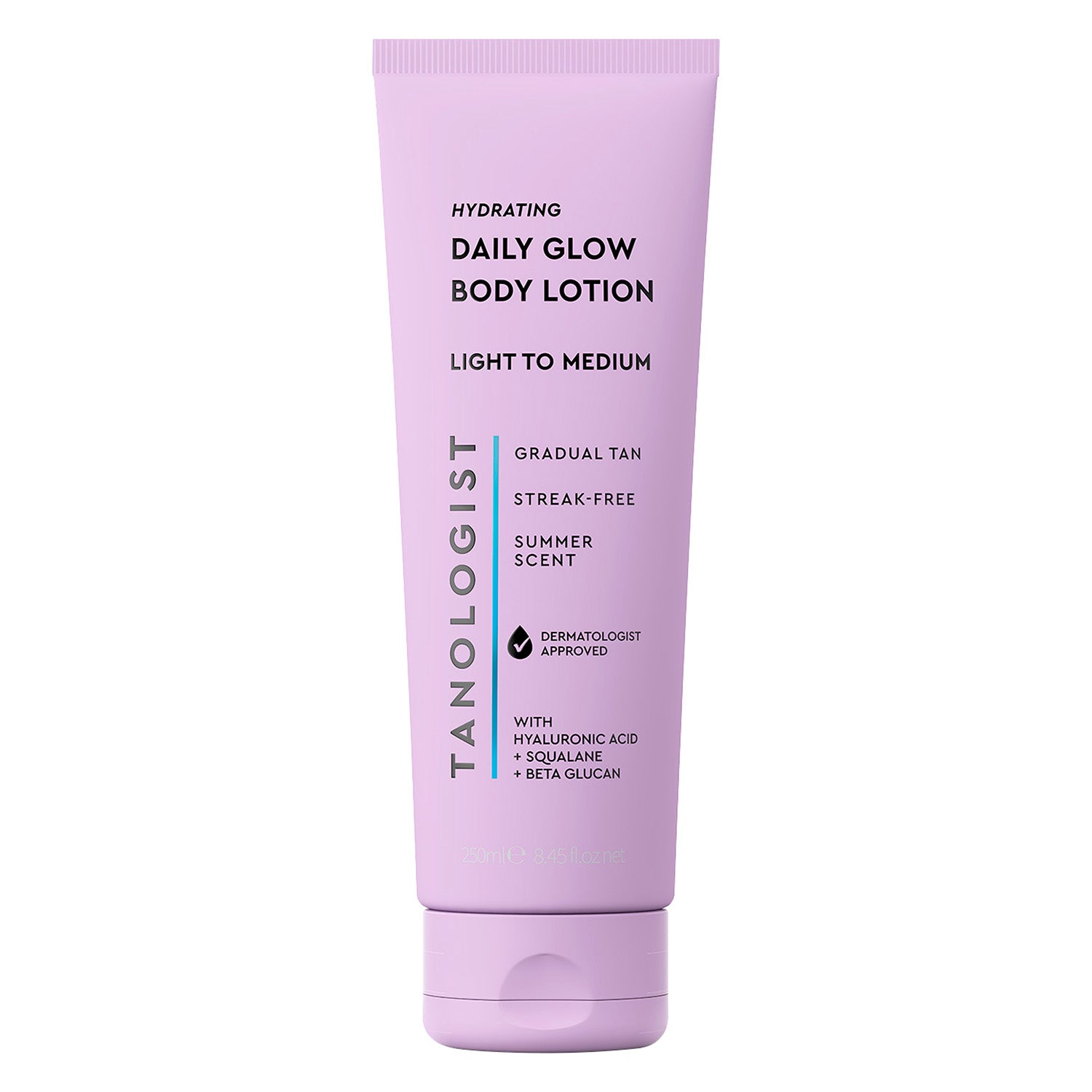Tanologist Daily Glow hydrating gradual tanning lotion tube
