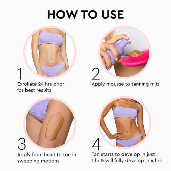 Tinted Self Tan Mousse