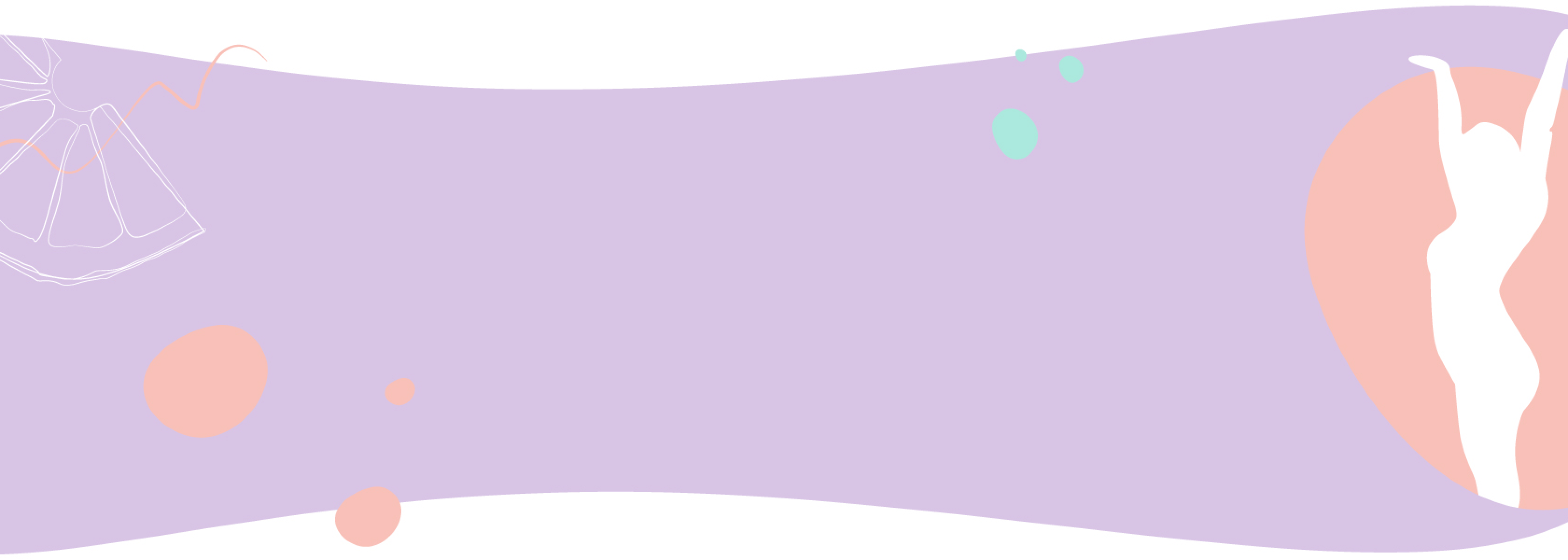 Pattern Banner Violet