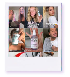 Selection of images from Instagram Feed
