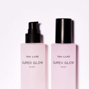 Two bottles of Tan Luxe Super Glow